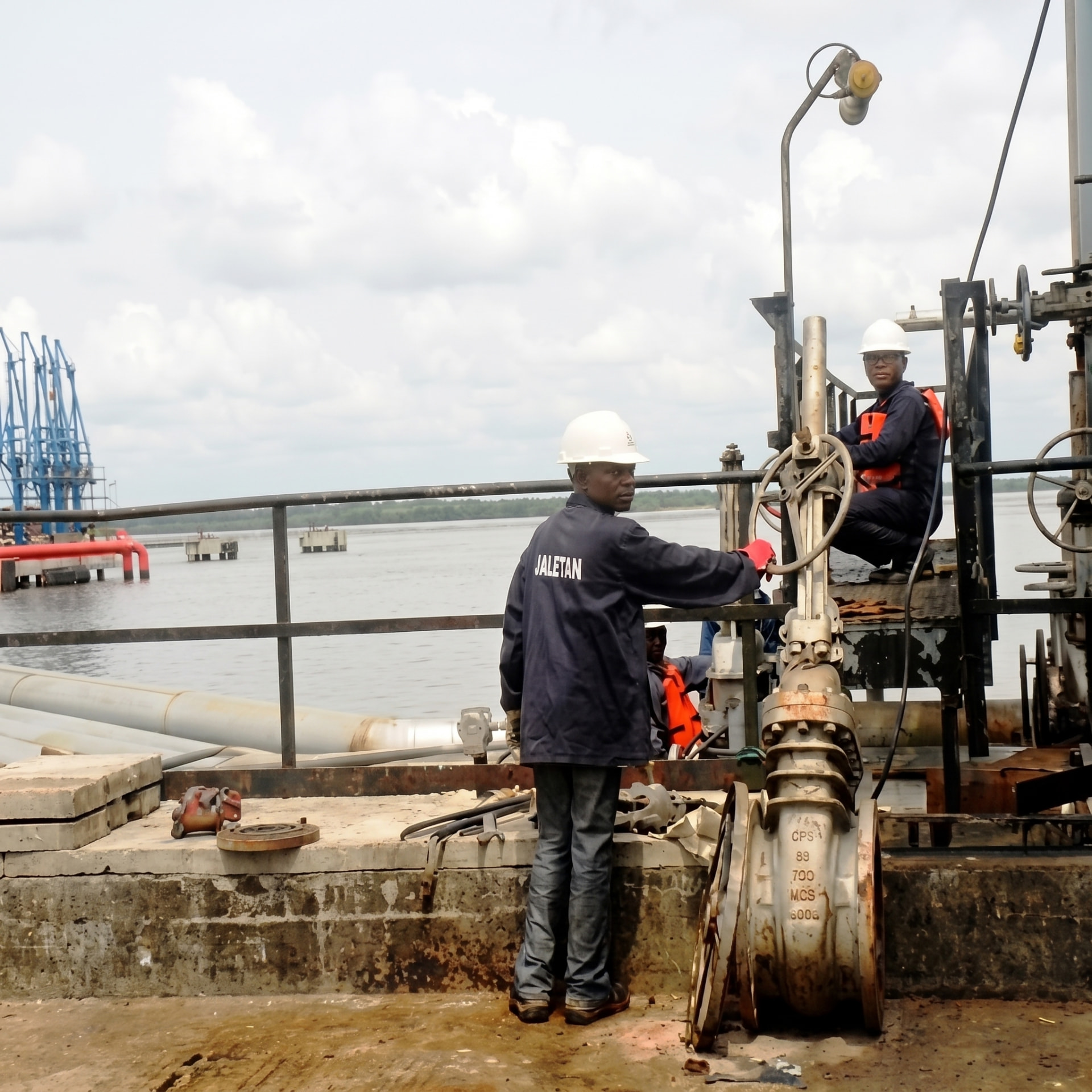 Trainees gaining hands-on exposure to marine operations